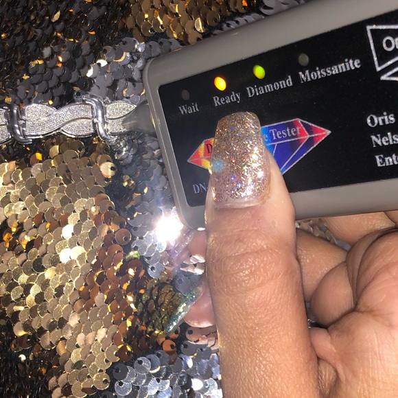 Real diamond men custom designed one of a kind 2 ct genuine diamonds only 1 made - Picture 3 of 9